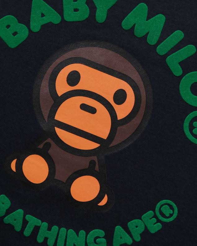 Морнарско плаво клинци A Bathing Ape баби мило нордијска мајица са принтом J42801475