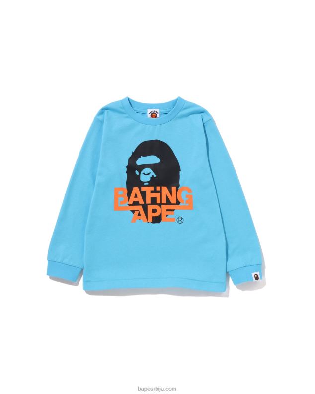 небеско плаветнило клинци A Bathing Ape хеад тее J42801510
