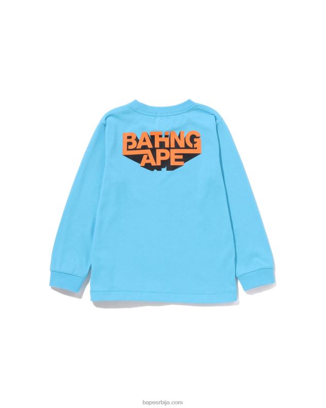 небеско плаветнило клинци A Bathing Ape хеад тее J42801510