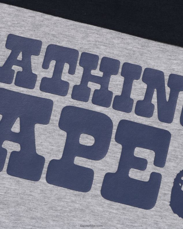 сива клинци A Bathing Ape фудбалска мајица J42801513