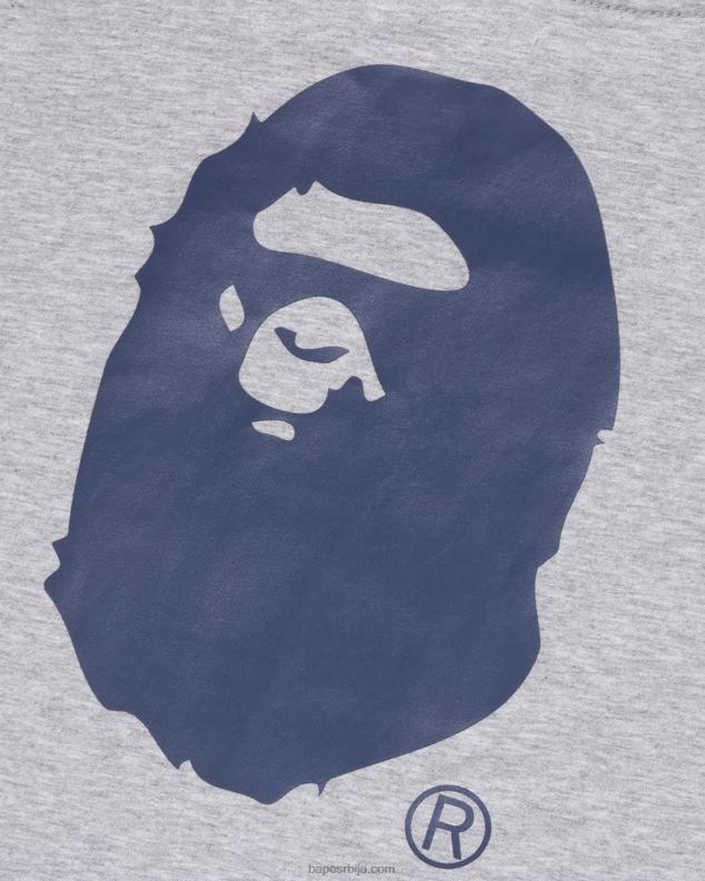 сива клинци A Bathing Ape фудбалска мајица J42801513