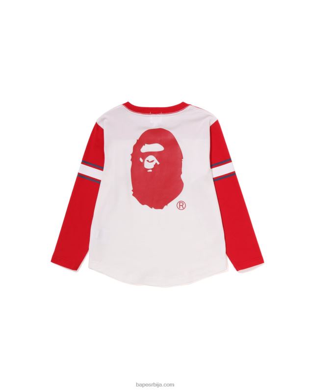 бео клинци A Bathing Ape фудбалска мајица J42801514