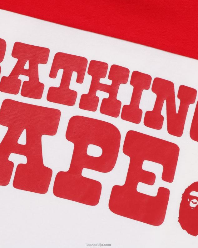 бео клинци A Bathing Ape фудбалска мајица J42801514