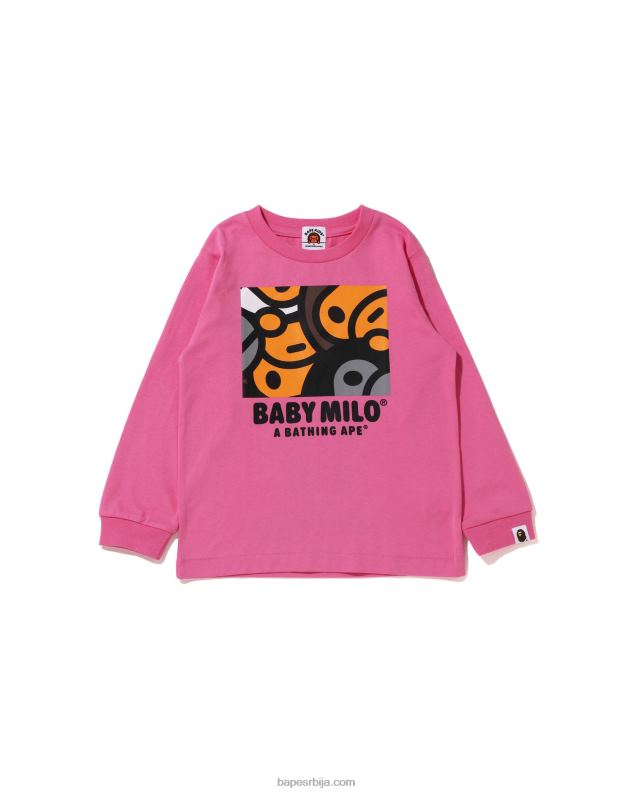 карминска ружа клинци A Bathing Ape алл баби мило мик мајица J42801516