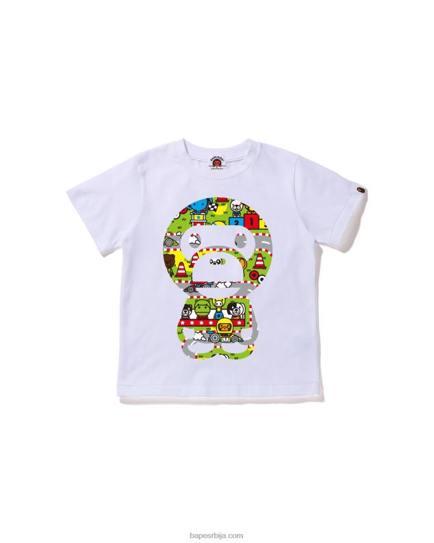 бео клинци A Bathing Ape баби мило рацинг биг баби мило тее J42801550