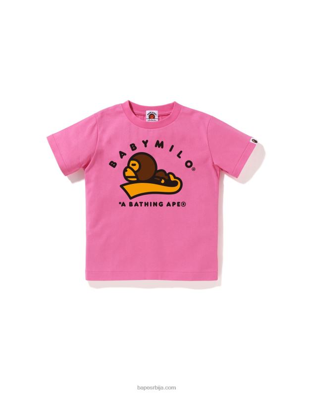 розе клинци A Bathing Ape баби мило мајица за спавање J42801552