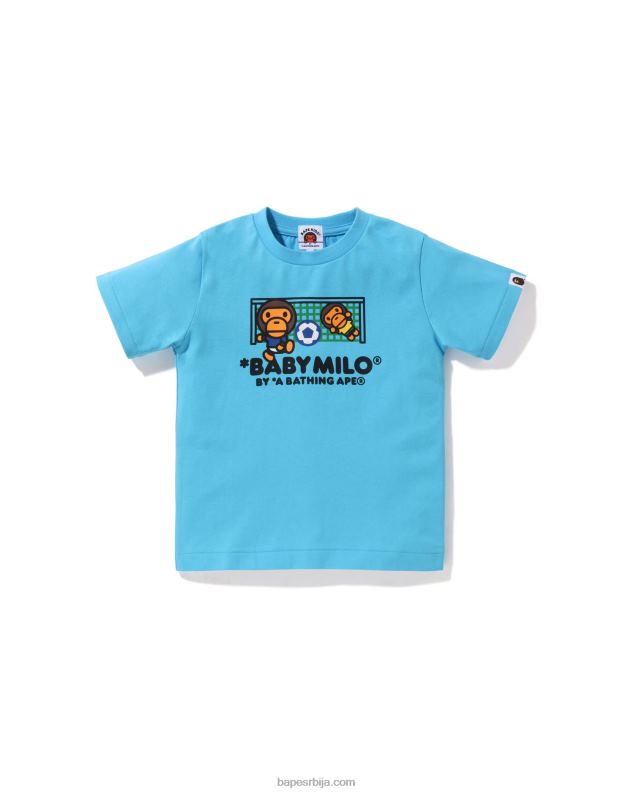 небеско плаветнило клинци A Bathing Ape баби мило фудбалска мајица J42801557