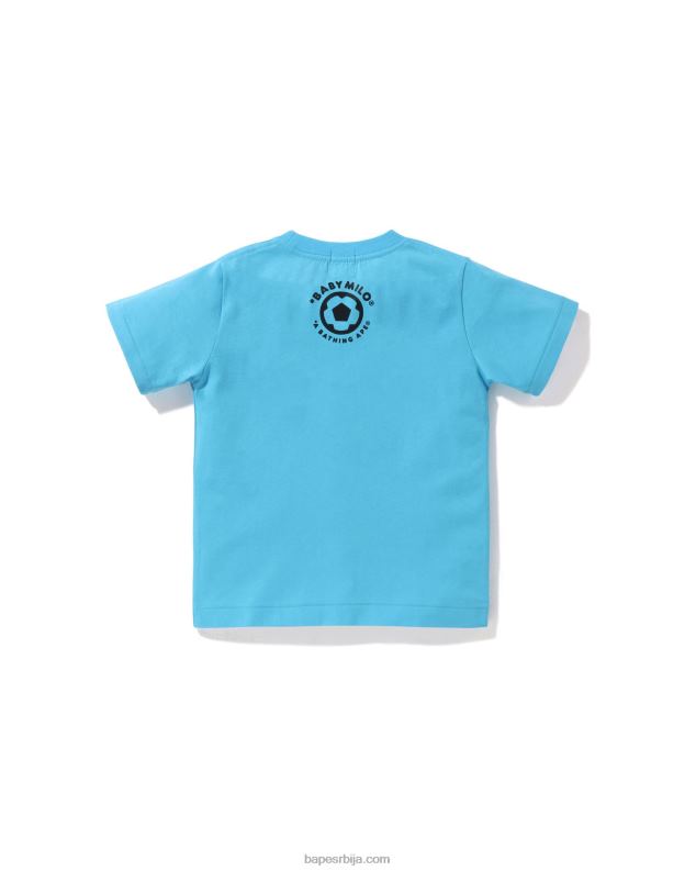 небеско плаветнило клинци A Bathing Ape баби мило фудбалска мајица J42801557