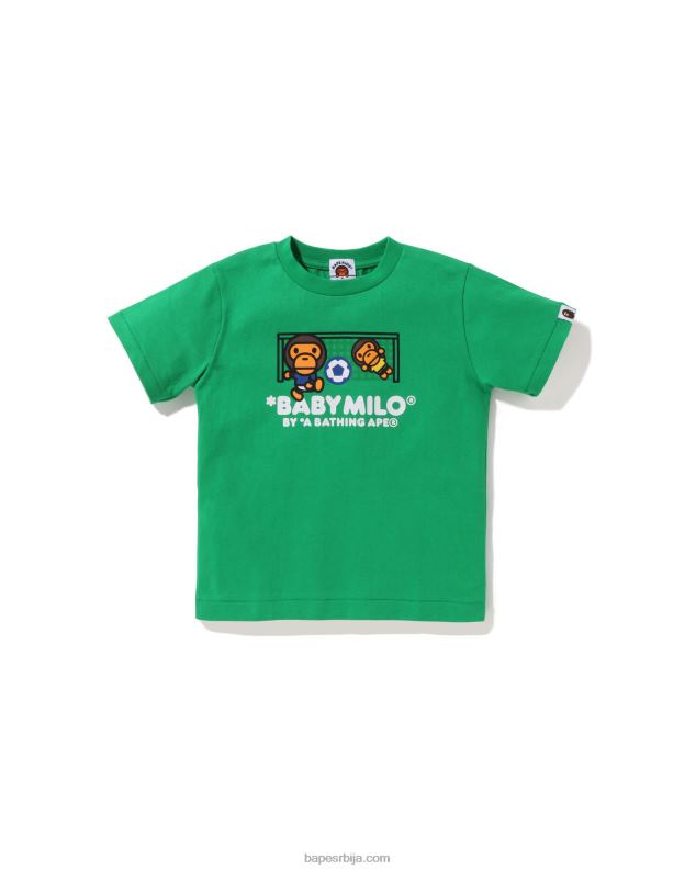 смарагд клинци A Bathing Ape баби мило фудбалска мајица J42801558