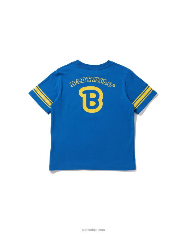 Плави клинци A Bathing Ape фудбал беба мило тее J42801582