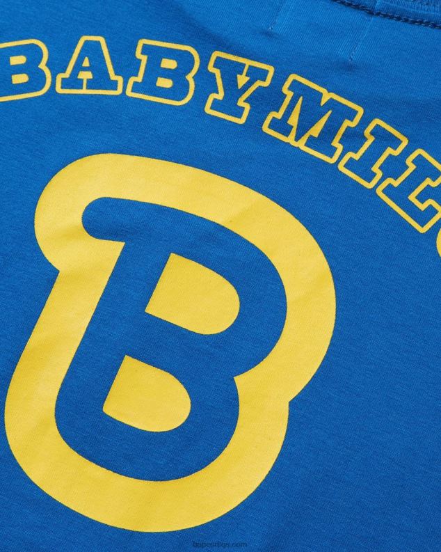 Плави клинци A Bathing Ape фудбал беба мило тее J42801582