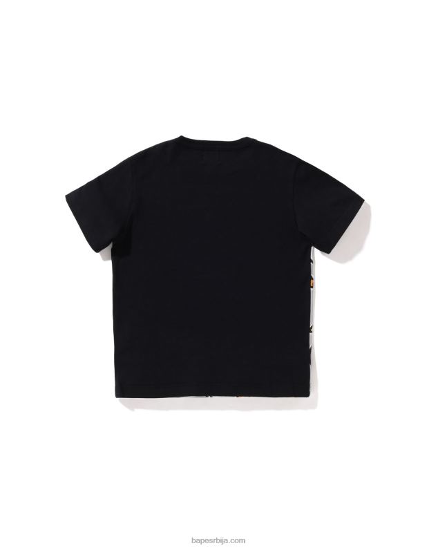 црн клинци A Bathing Ape биг баби мило говорни балон мајица J42801584