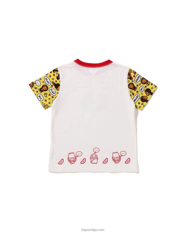 бео клинци A Bathing Ape баби мило говорни балон мило лиса тее J42801589