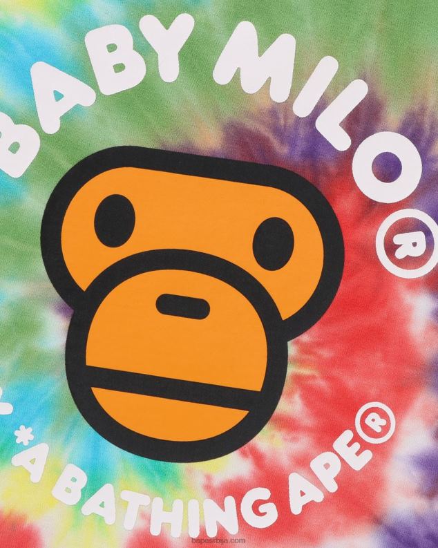наранџаста клинци A Bathing Ape баби мило тие диед мајица J42801707