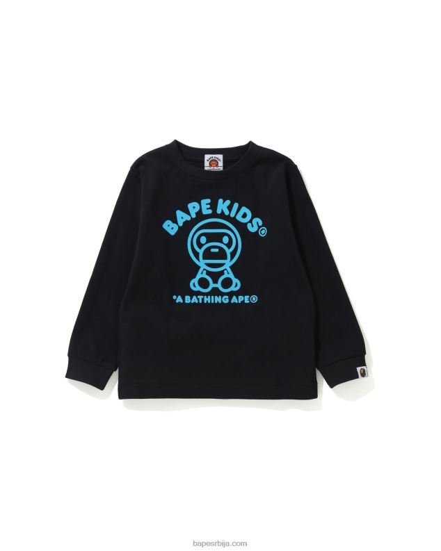 црн клинци A Bathing Ape баби мило руг тее J42801735