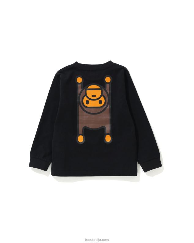 црн клинци A Bathing Ape баби мило руг тее J42801735