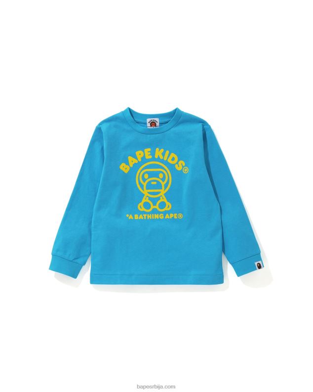 Плави клинци A Bathing Ape баби мило руг тее J42801736