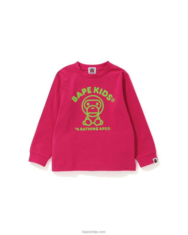 карминска ружа клинци A Bathing Ape баби мило руг тее J42801738