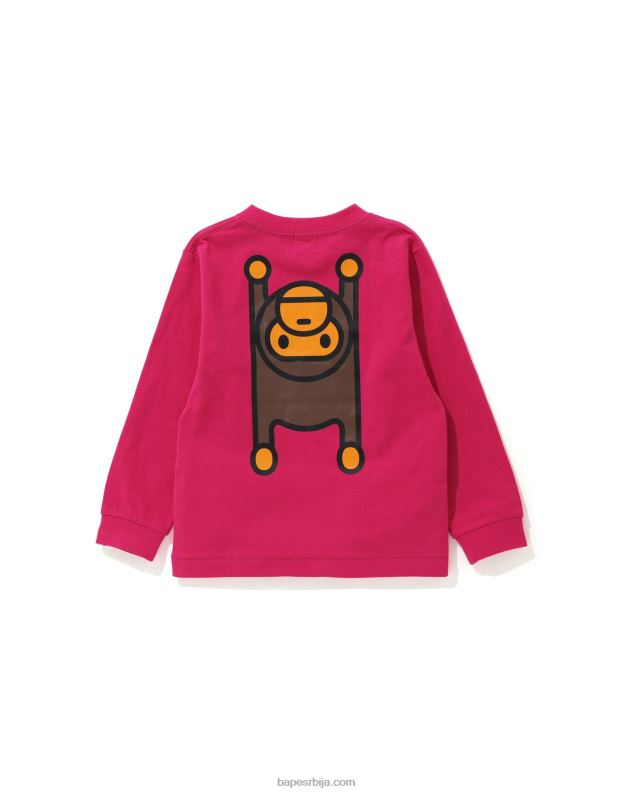 карминска ружа клинци A Bathing Ape баби мило руг тее J42801738