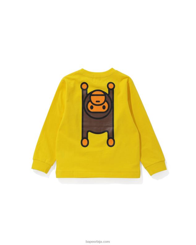 жута клинци A Bathing Ape баби мило руг тее J42801740