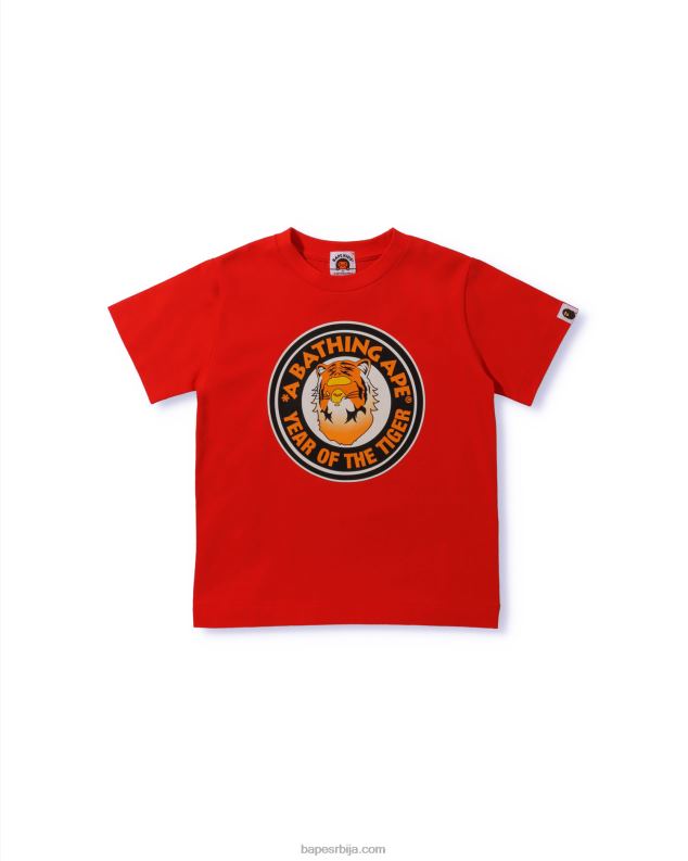 јарко црвена клинци A Bathing Ape година тигра J42801748