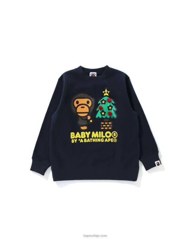 црн клинци A Bathing Ape баби мило сјај у мраку државе J42801771
