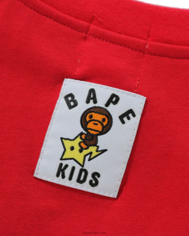 јарко црвена клинци A Bathing Ape баби мило сјај у мраку државе J42801772