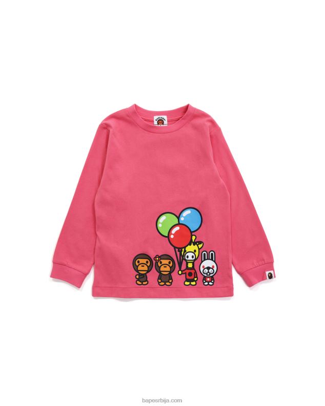 розе клинци A Bathing Ape баби мило & фриендс тее J42801775