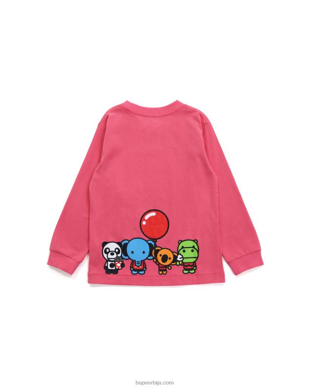 розе клинци A Bathing Ape баби мило & фриендс тее J42801775