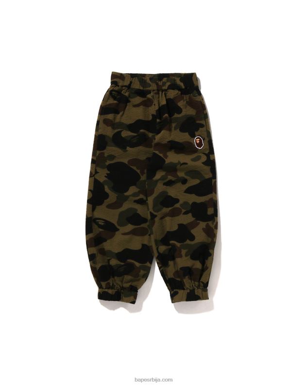 Војничко зелена клинци A Bathing Ape 1. цамо балон панталоне J42801396