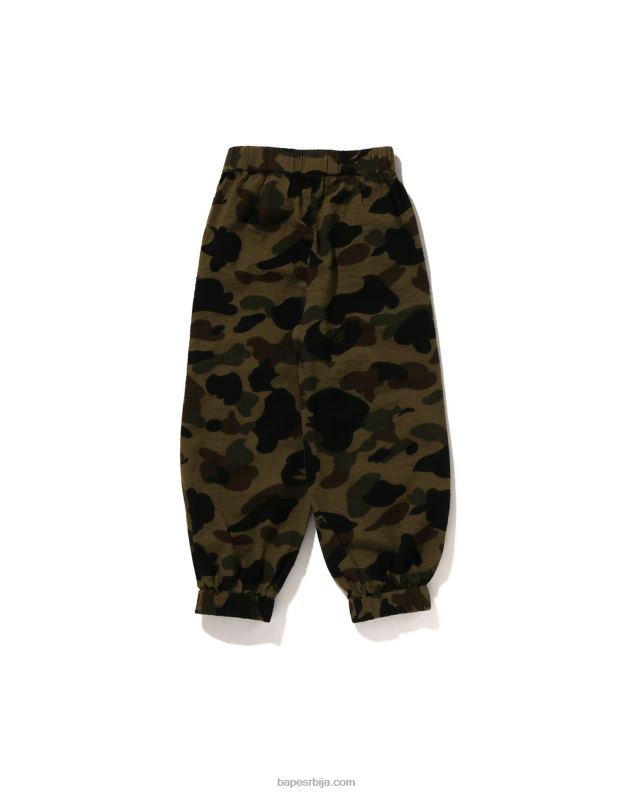Војничко зелена клинци A Bathing Ape 1. цамо балон панталоне J42801396