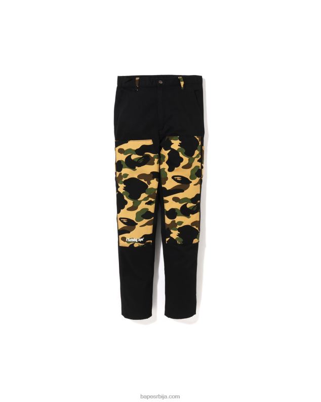 црн клинци A Bathing Ape 1. цамо паинтер панталоне јр J42801498