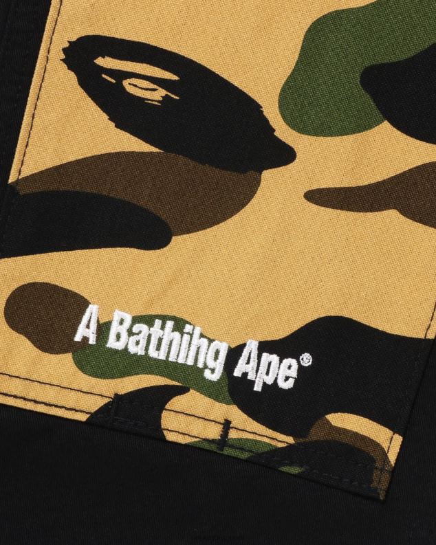 црн клинци A Bathing Ape 1. цамо паинтер панталоне јр J42801498