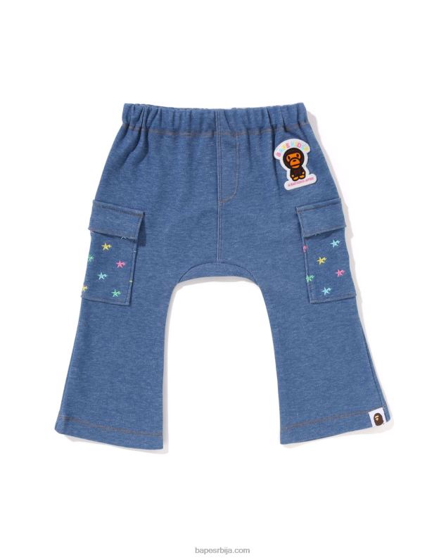 тексас клинци A Bathing Ape џинс панталоне баби мило ста јерсеи J42801398