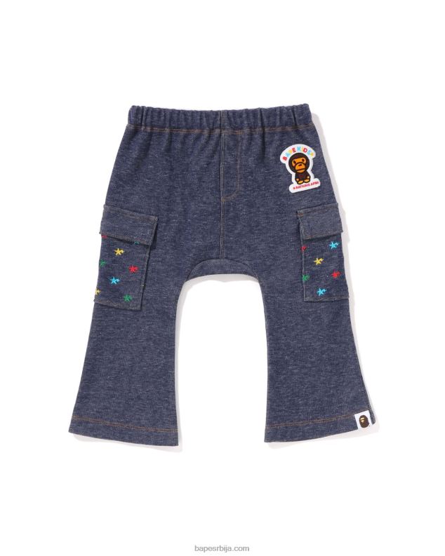 тексас клинци A Bathing Ape џинс панталоне баби мило ста јерсеи J42801399