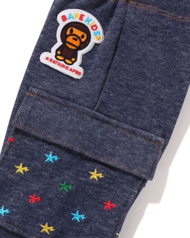тексас клинци A Bathing Ape џинс панталоне баби мило ста јерсеи J42801399