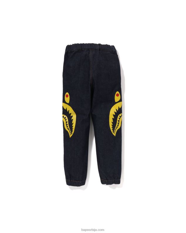 тексас клинци A Bathing Ape бочне ајкуле јоггер тексас панталоне J42801405