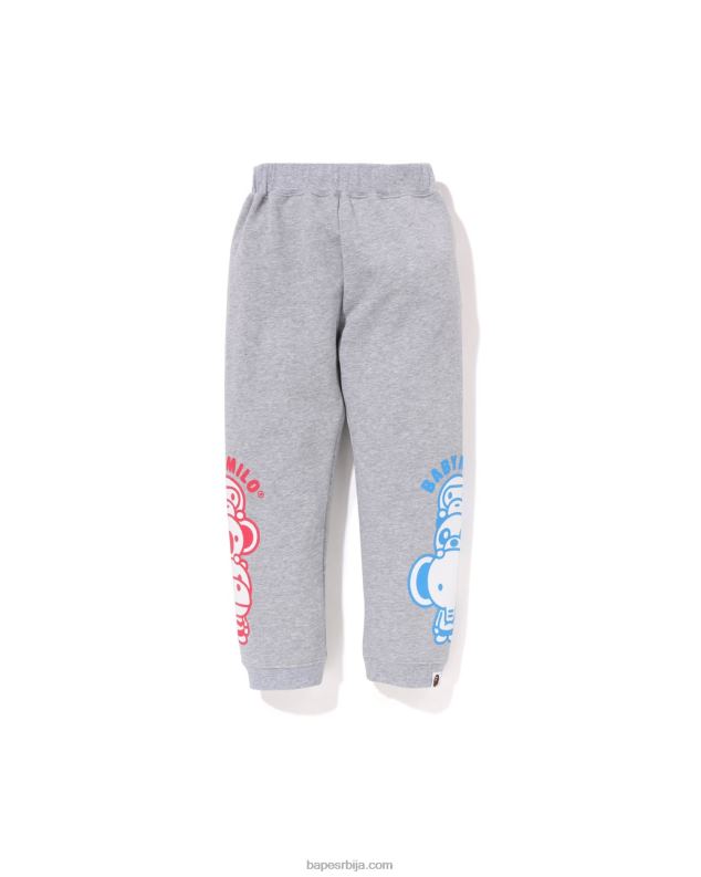 сива клинци A Bathing Ape баби мило фриендс тренирке J42801421