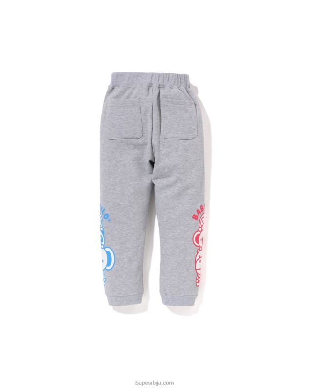 сива клинци A Bathing Ape баби мило фриендс тренирке J42801421