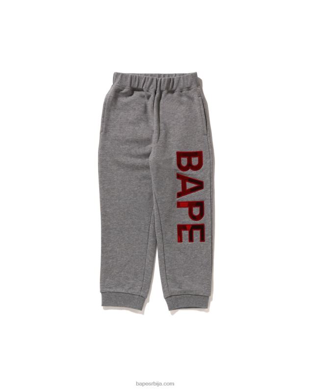 сива клинци A Bathing Ape патцх тренирке J42801428