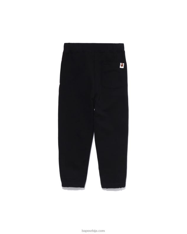 црн клинци A Bathing Ape колеџ тренирке J42801444
