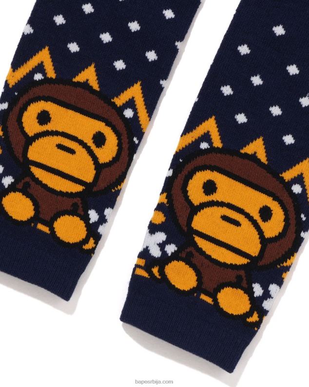 Морнарско плаво клинци A Bathing Ape беби мило нордијске хеланке J42801468