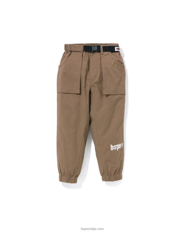 беж клинци A Bathing Ape панталоне за пењање J42801505