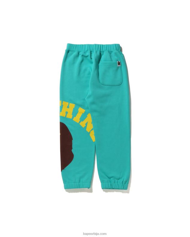 Нана клинци A Bathing Ape гигантске колеџ панталоне J42801536