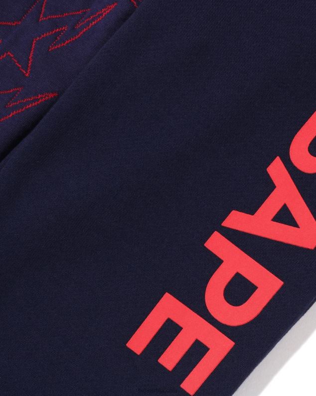 Плави клинци A Bathing Ape ста прошивене тренирке J42801543