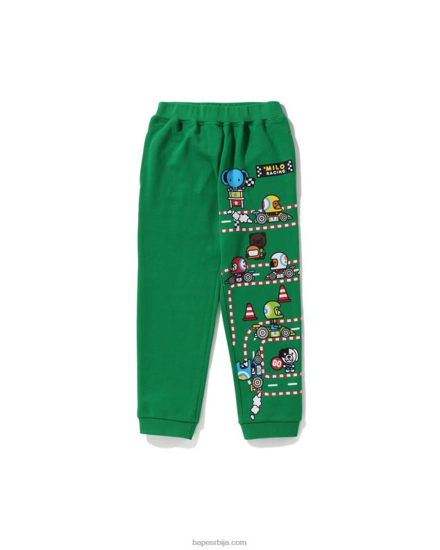пауново зелено клинци A Bathing Ape беби мило тркачки пријатељи тренирке J42801732