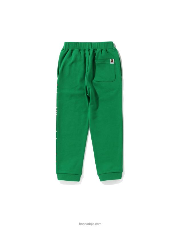 пауново зелено клинци A Bathing Ape беби мило тркачки пријатељи тренирке J42801732