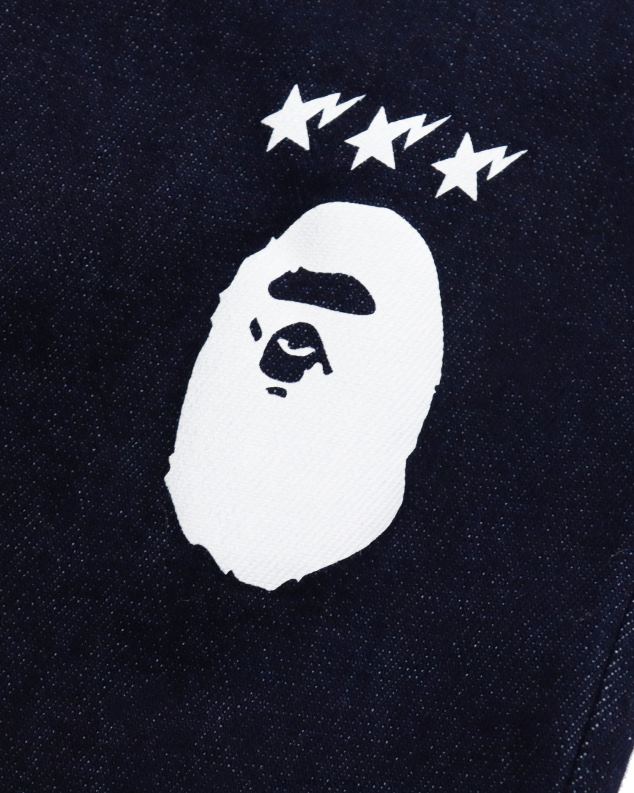 тексас клинци A Bathing Ape трапер панталоне са више принтова J42801765