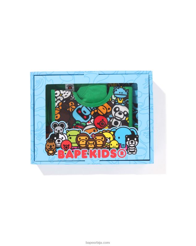 смарагд клинци A Bathing Ape мило алл сафари поклон сет J42801391