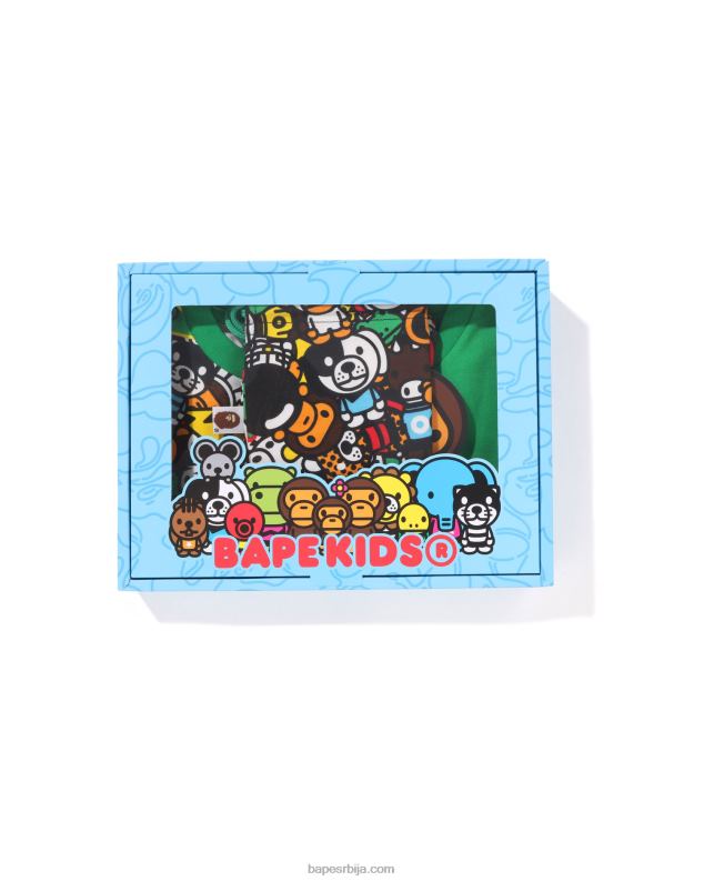 смарагд клинци A Bathing Ape мило алл сафари поклон сет J42801393